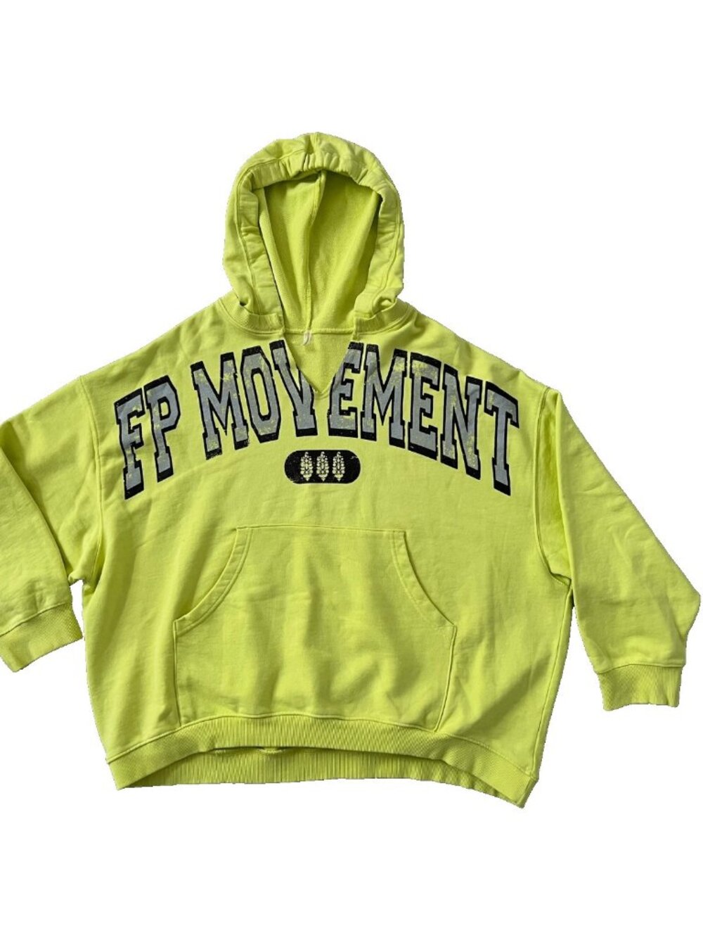 Free People Movement Best of Logo Oversized Hoodie ( M ) - Picture 3 of 5